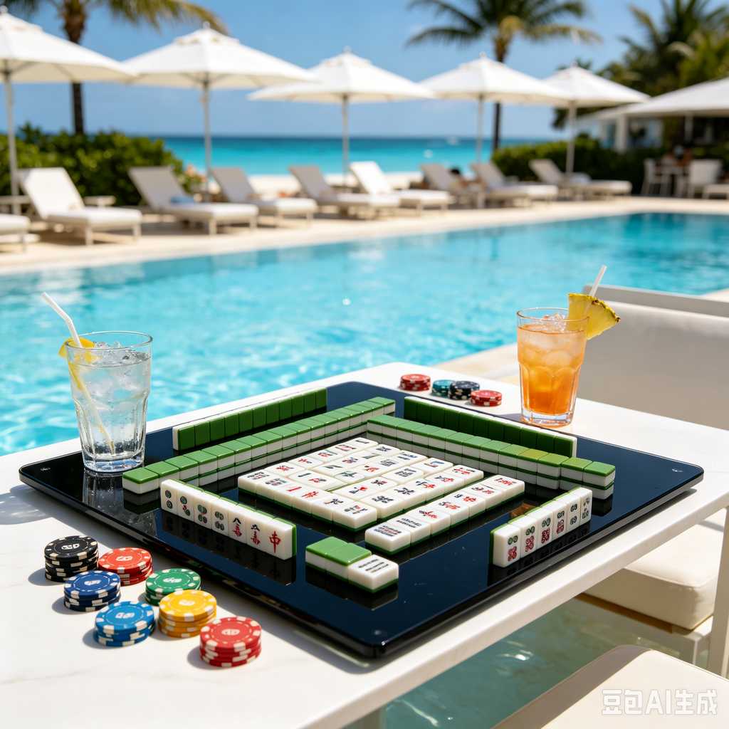 camping mahjong game set