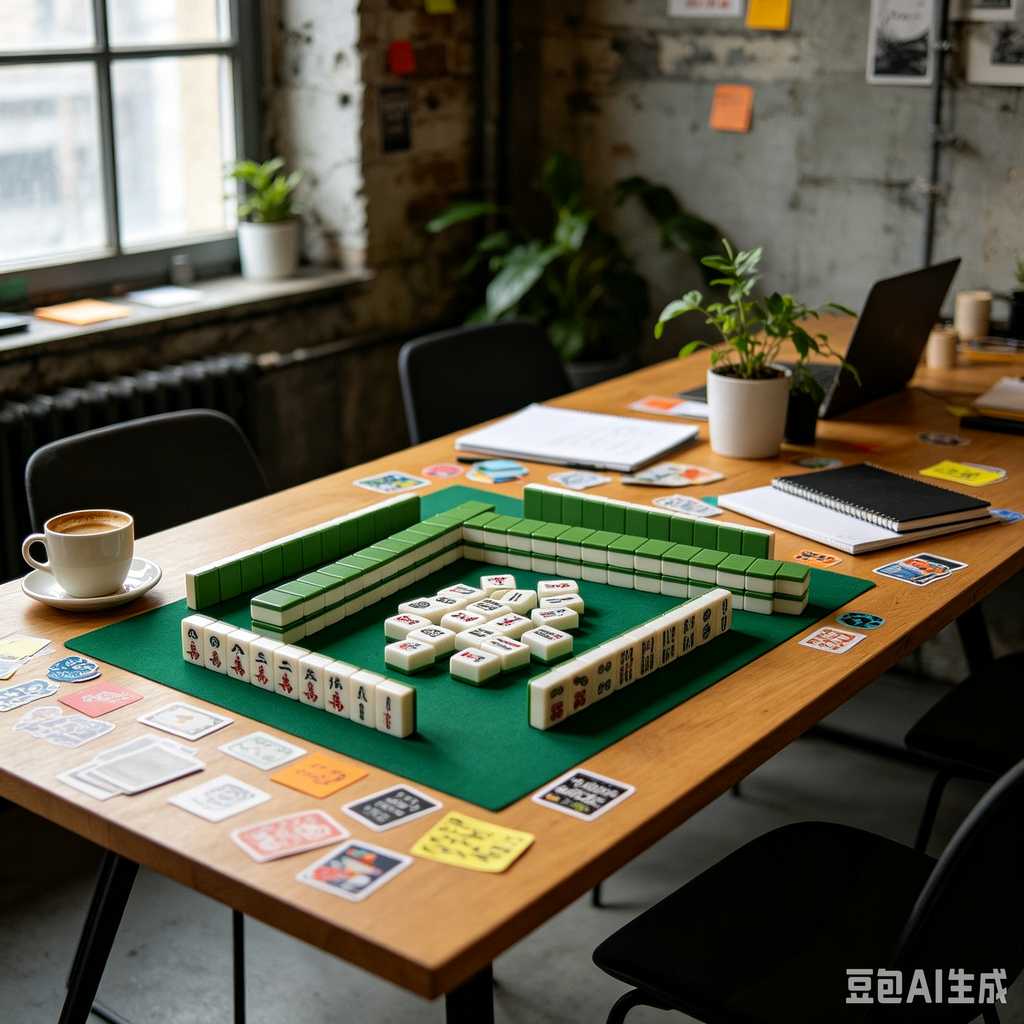 festival themed mahjong set