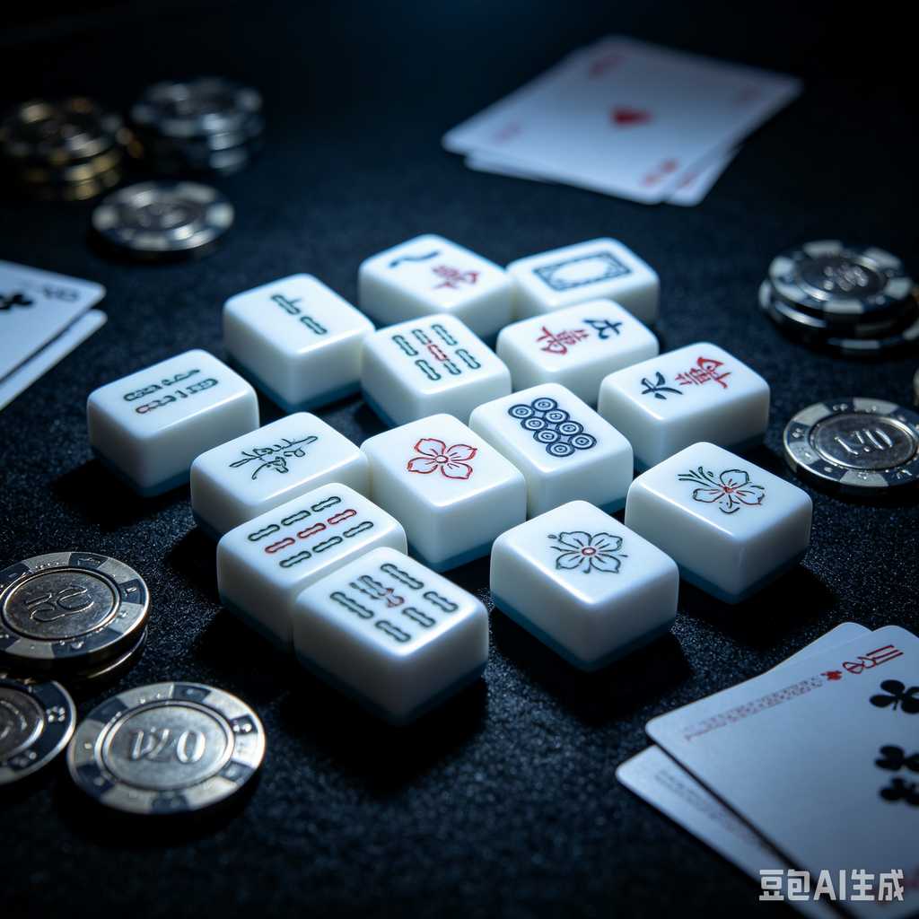 asian classic board game mahjong