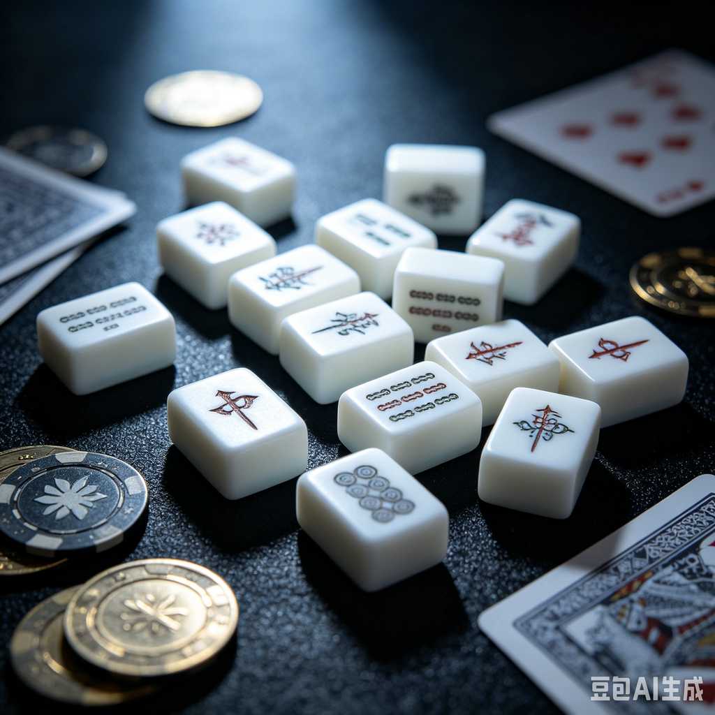 ornamental mahjong tiles